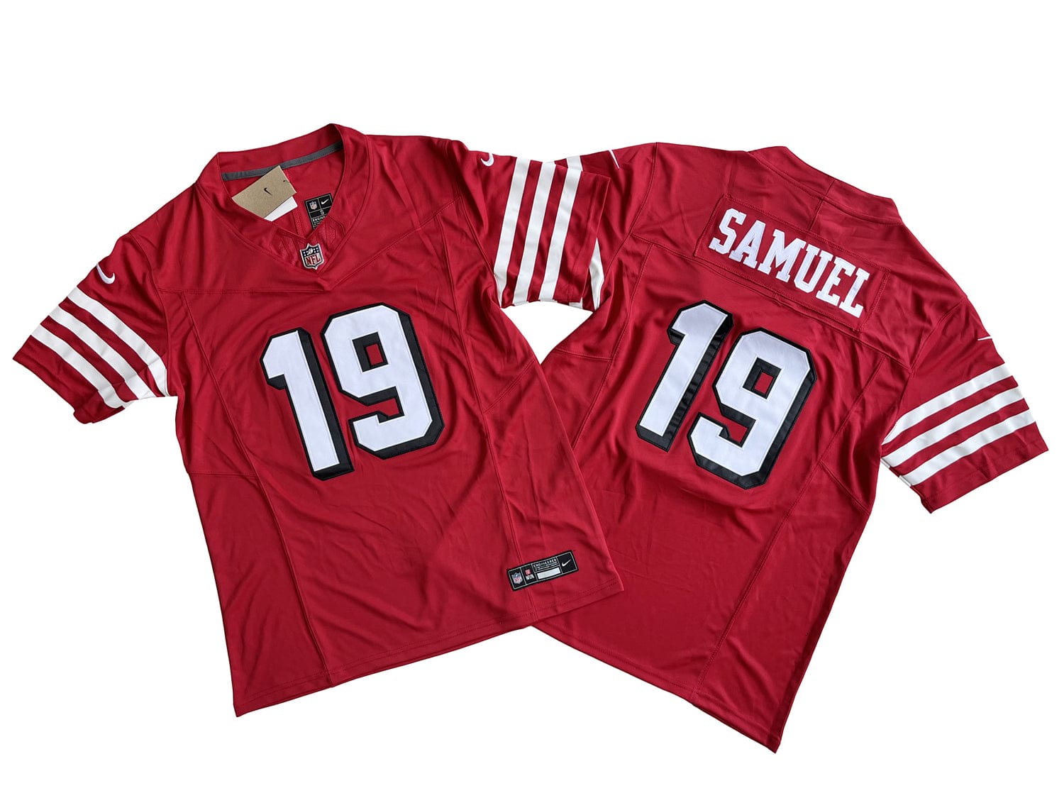 San Francisco 49ers 19# Deebo Samuel Nike Vapor F.U.S.E. Limited Jersey