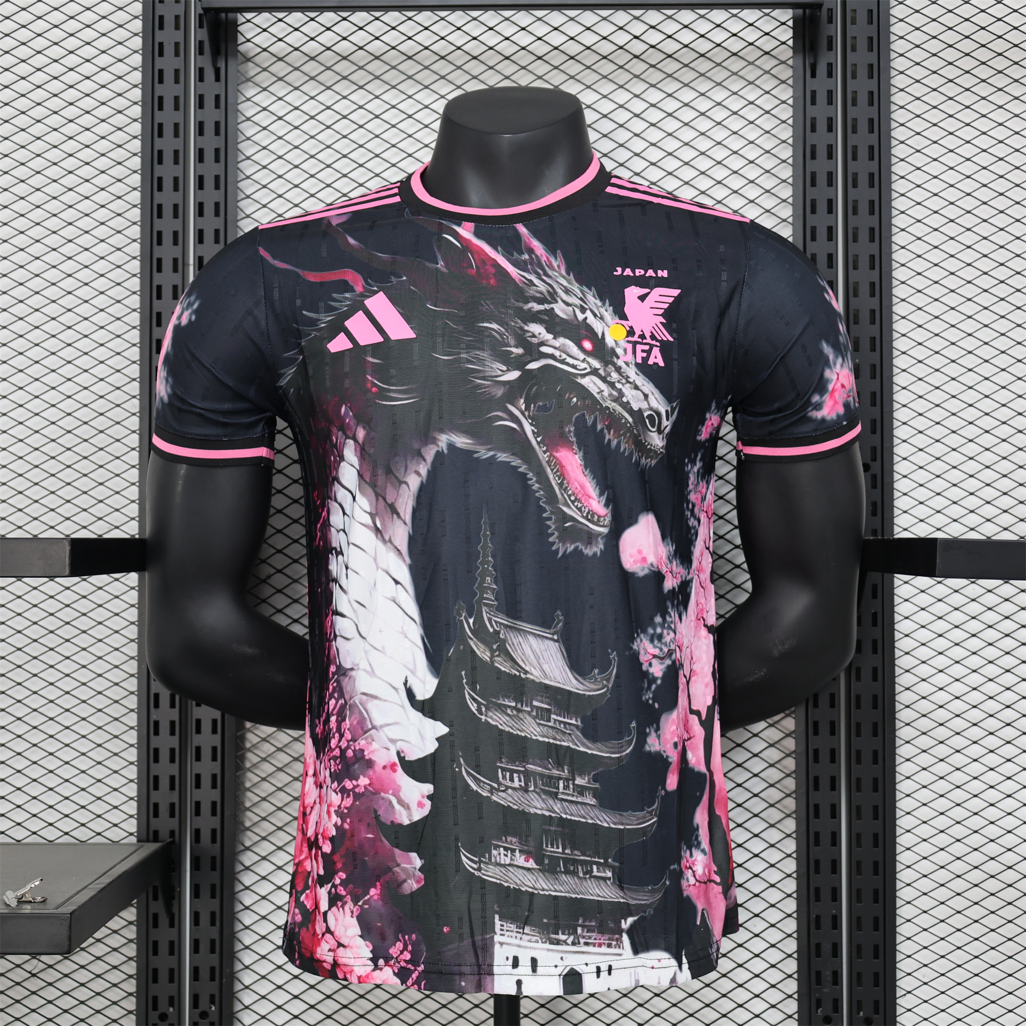 Japan 2024 Black Kyoto and Dragon Special Edition Jersey - Player Version