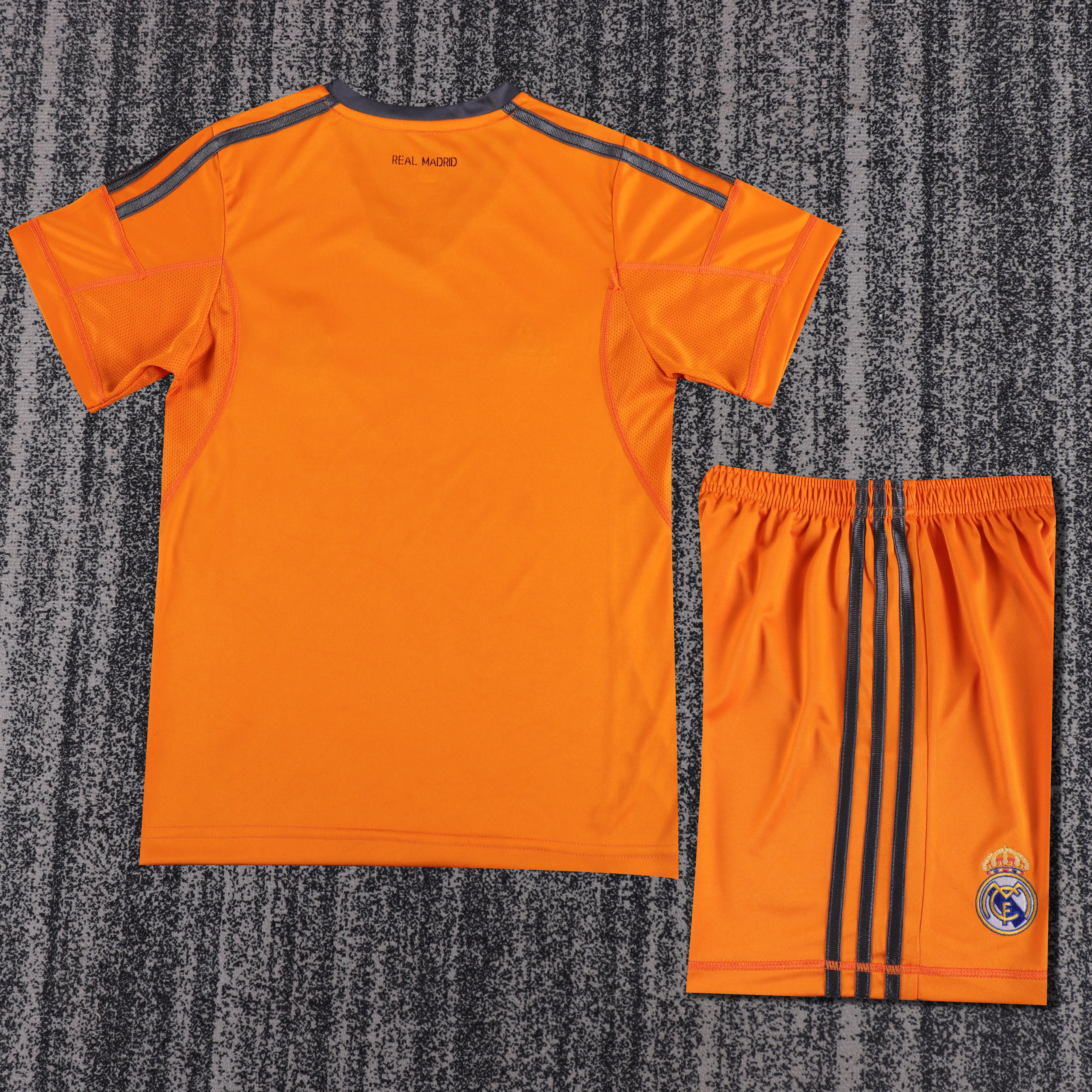 2013-14 Real Madrid Second Away Match Retro Children's Jersey Set - Fans Edition