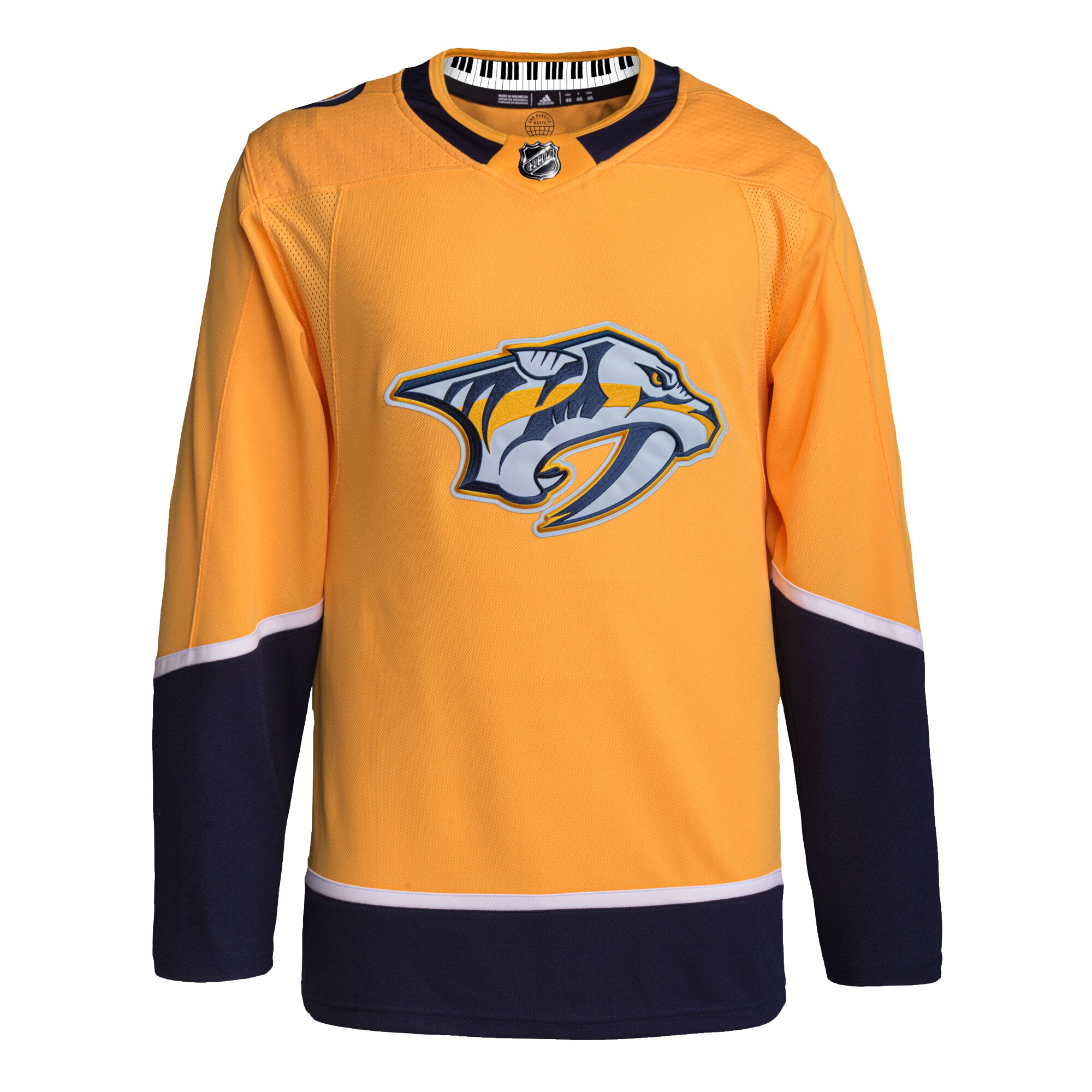 Nashville Predators  Men’s Home Primegreen  Jersey – Gold
