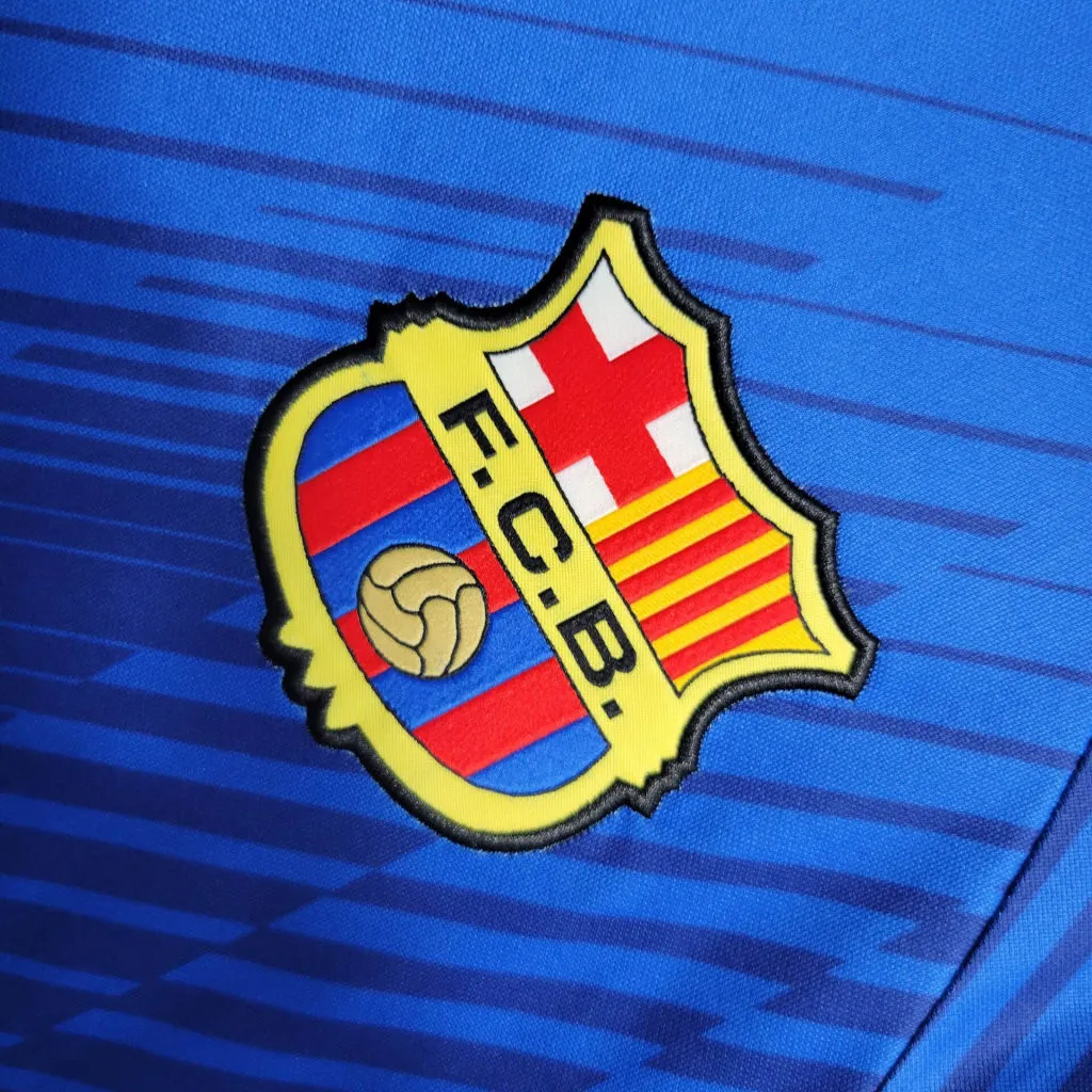 2023/2024 Barcelona Training Wear Blue Jersey
