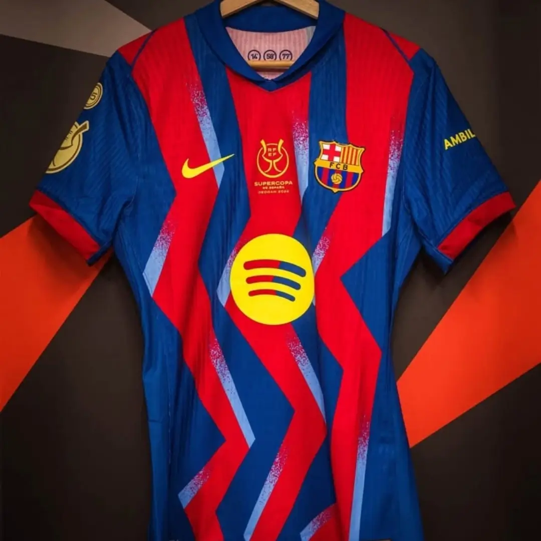 SUPERCOPA Barcelona Fourth Away Soccer Jersey 2025/26