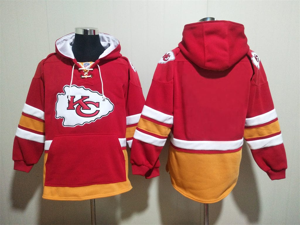 Kansas City Chiefs Hoodie Blank Version with Pockets