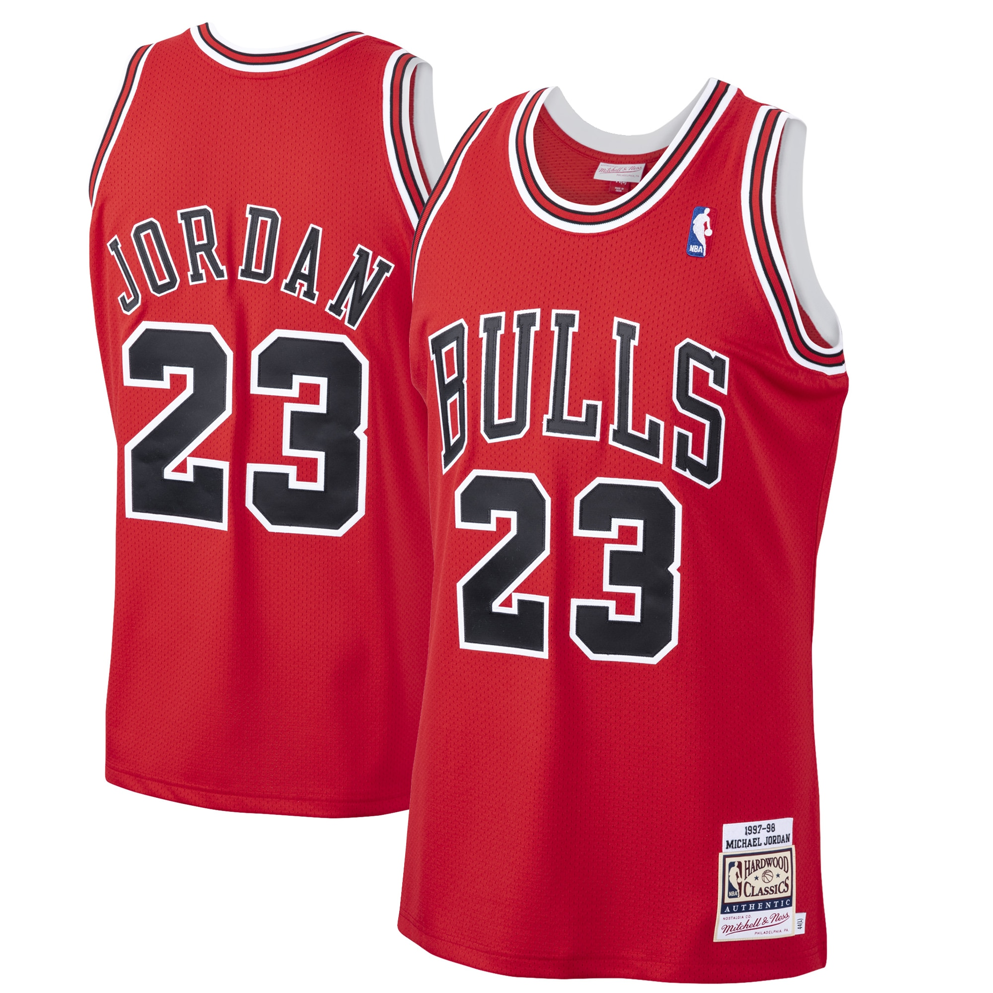 Michael Jordan Chicago Bulls 1997/98 Hardwood Classics  Jersey
