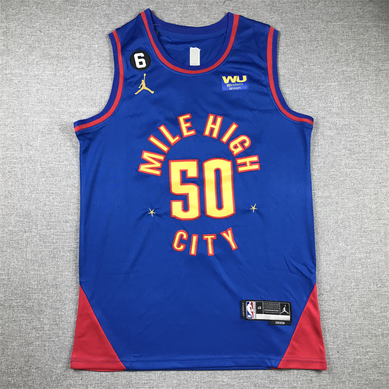 Unisex Nuggets 2024/25 Embroidered Swingman Jersey City Edition