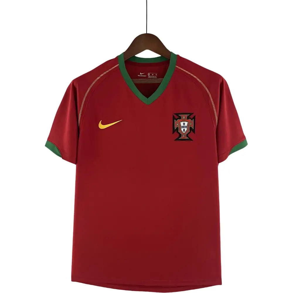 2006 Retro Portugal Home Football Shirt 1:1 Thai Quality - Fans Edition