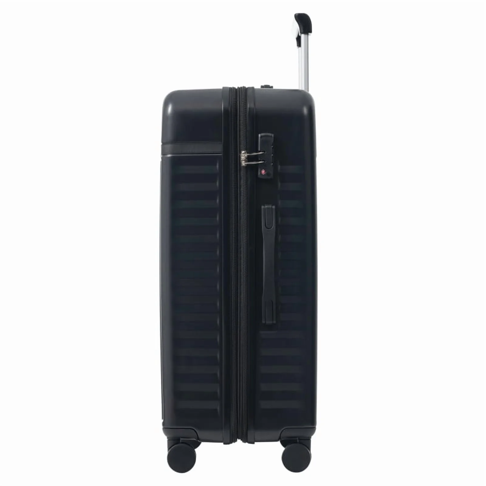 Front Opening Luggage Set 3 Piece, Hardside Carry on Suitcase with USB Port, Expandable Luggage with Handle Bag Spinner Wheels TSA Lock