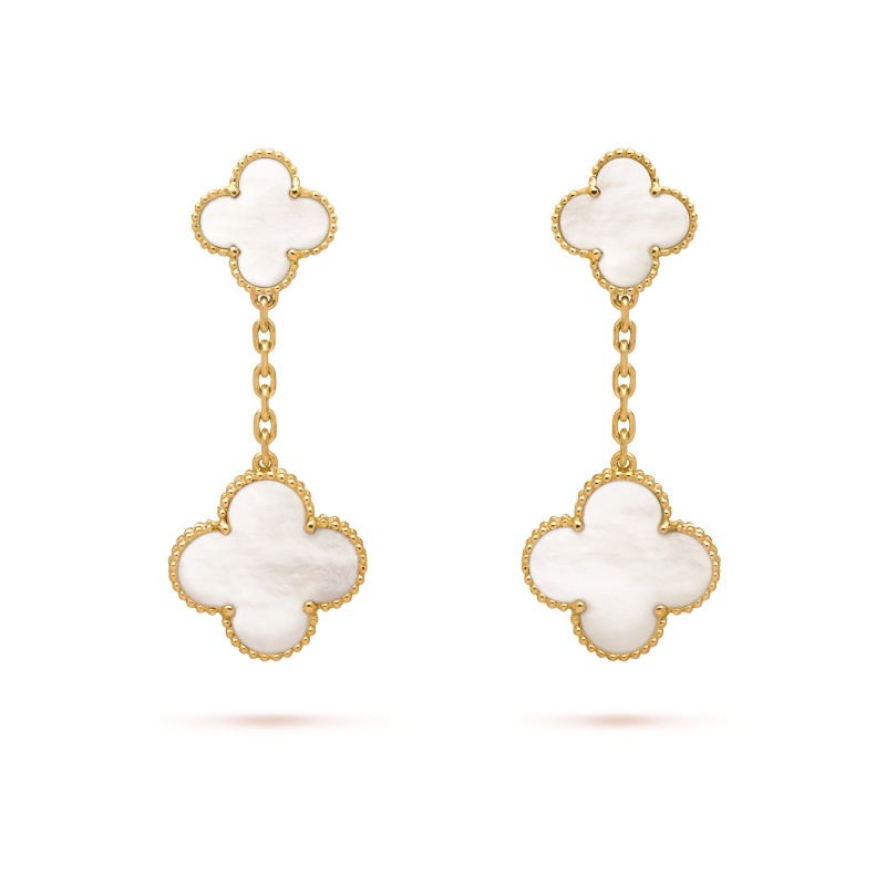 Magic Alhambra earrings, 2 motifs