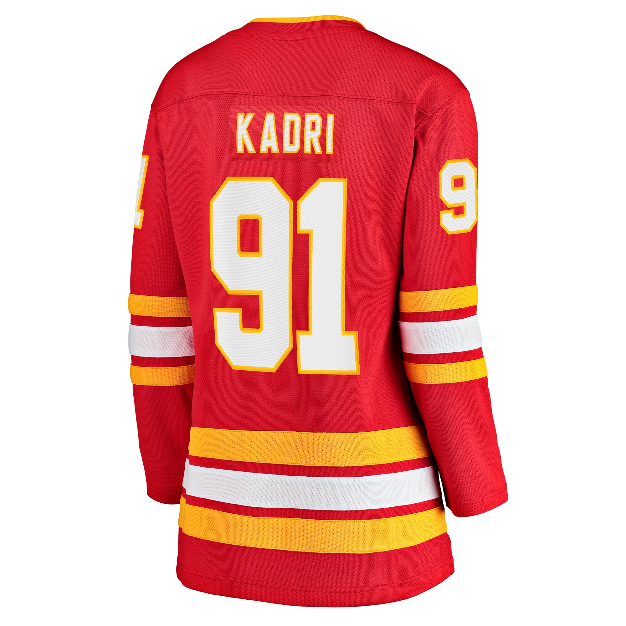 Nazem Kadri Calgary Flames Fanatics Women’s Home Breakaway  Jersey – Red