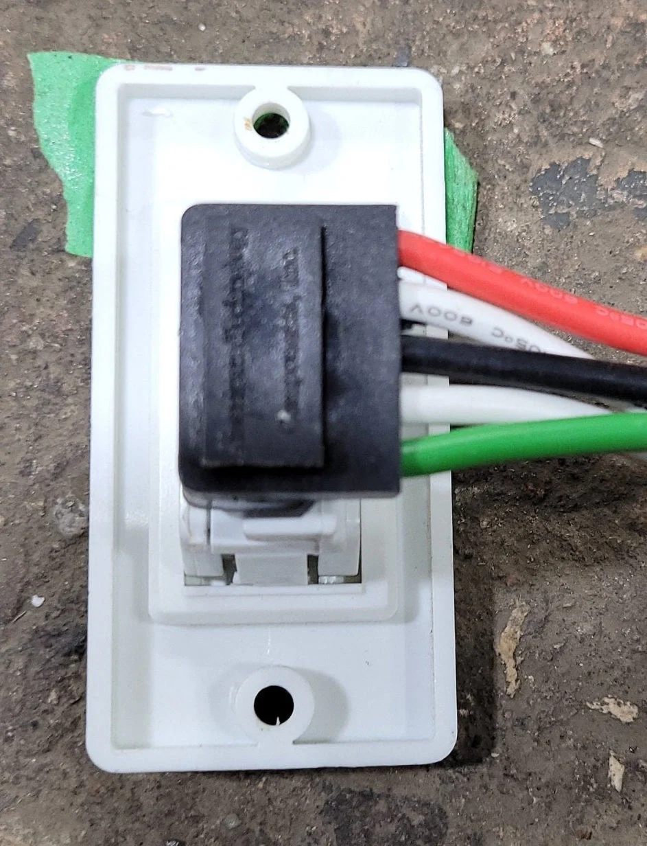 Used Lippert Old-Style Slide-Out Electric Switch Assembly 173628