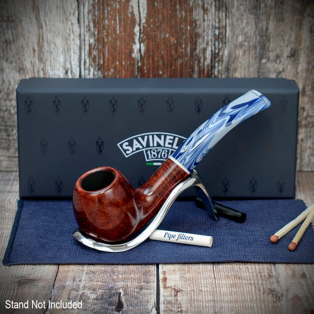 Savinelli Oceano Smooth 626 - 6mm Briar Pipe