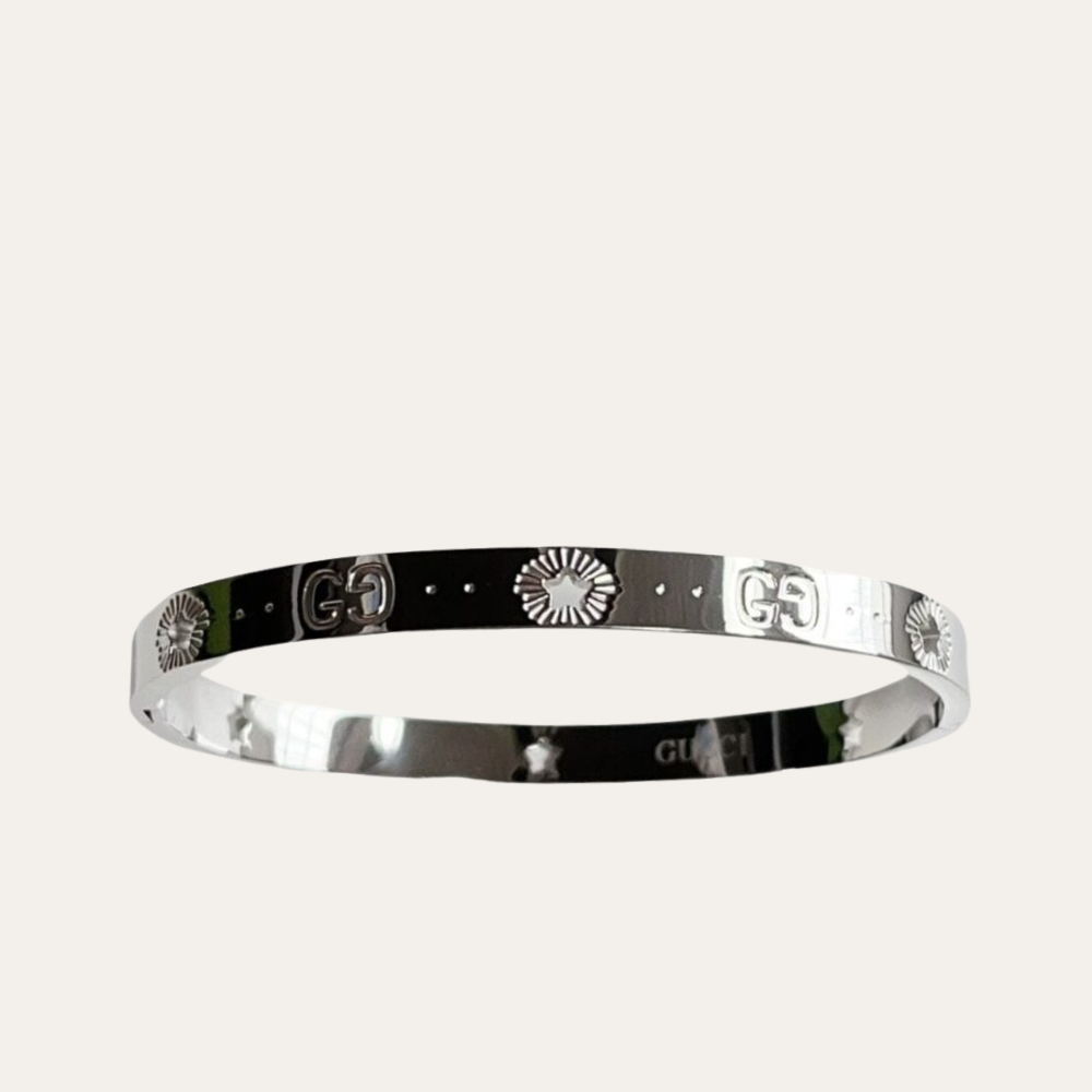 Gucci Gg Bracelet Silver 6Mm