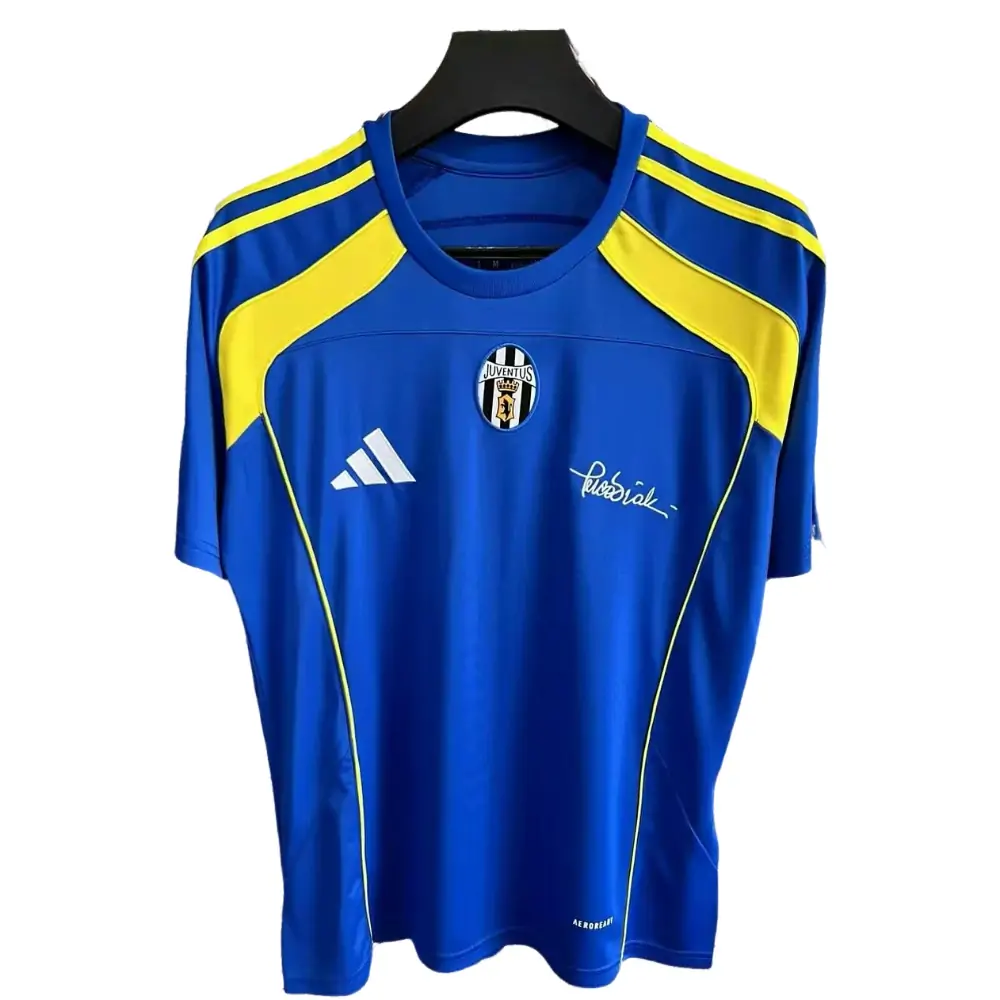 2025-26 Juventus T-shirt Blood Blue - Fan Edition