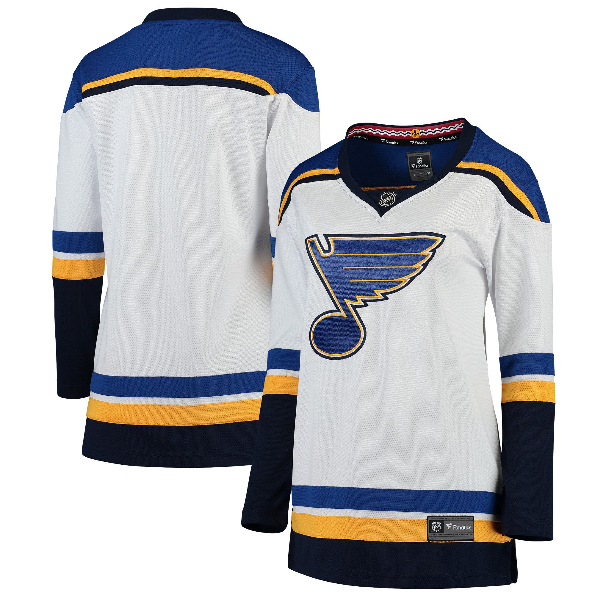 St. Louis Blues Fanatics Women’s Away Breakaway Jersey – White