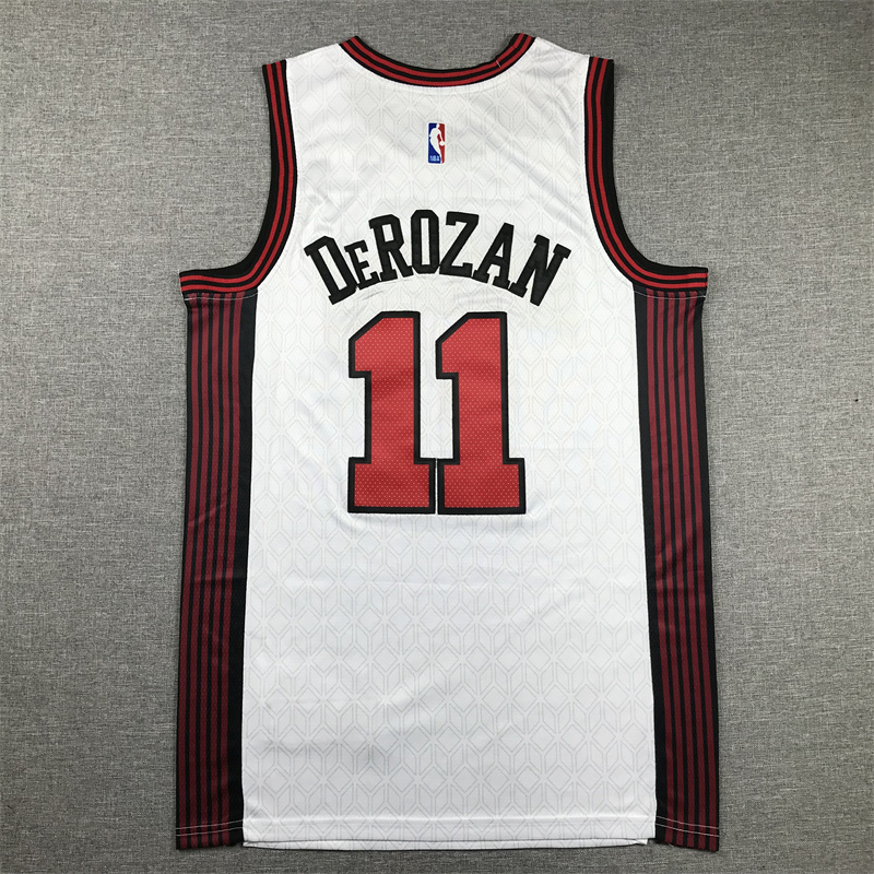 Unisex Bulls 2024/25 Embroidered Swingman Jersey City Edition