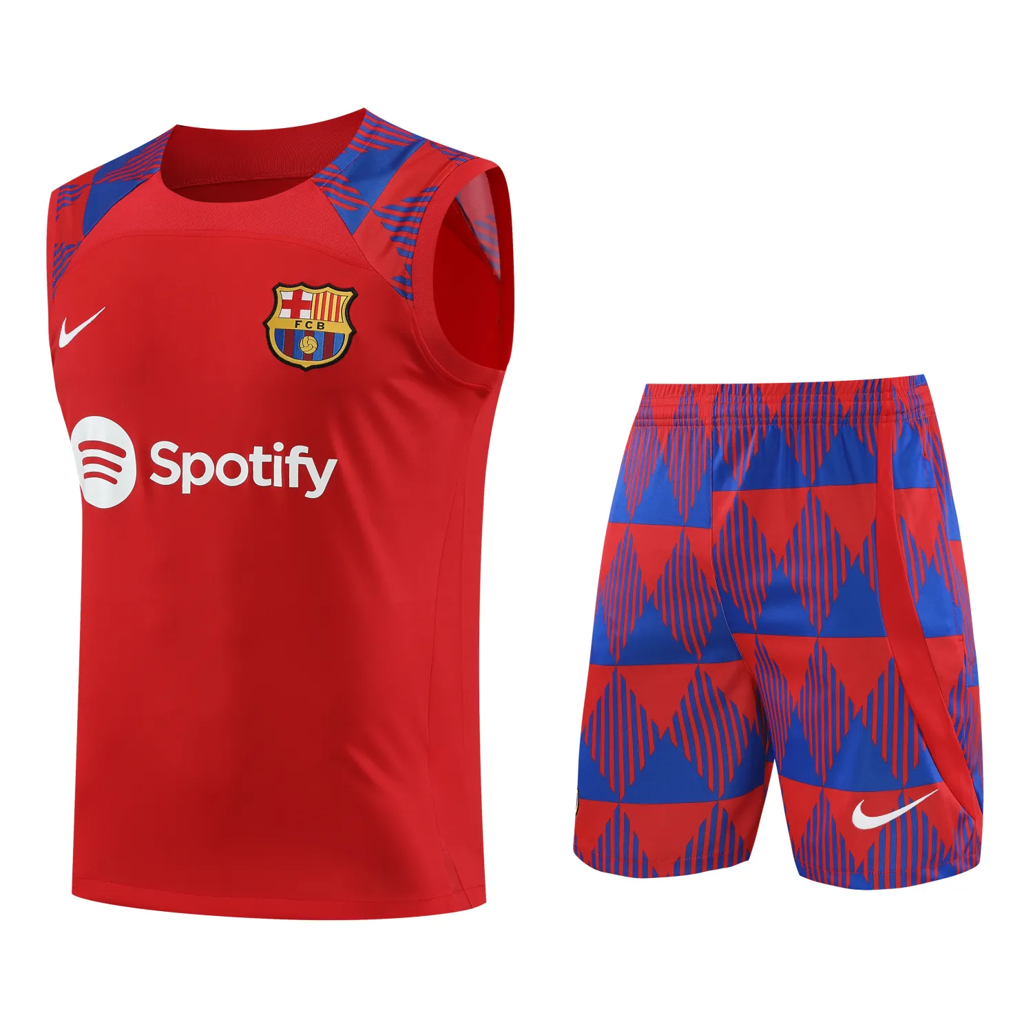 2023-2024 Barcelona Training Vest Suit Shirt 1:1 Thai Quality