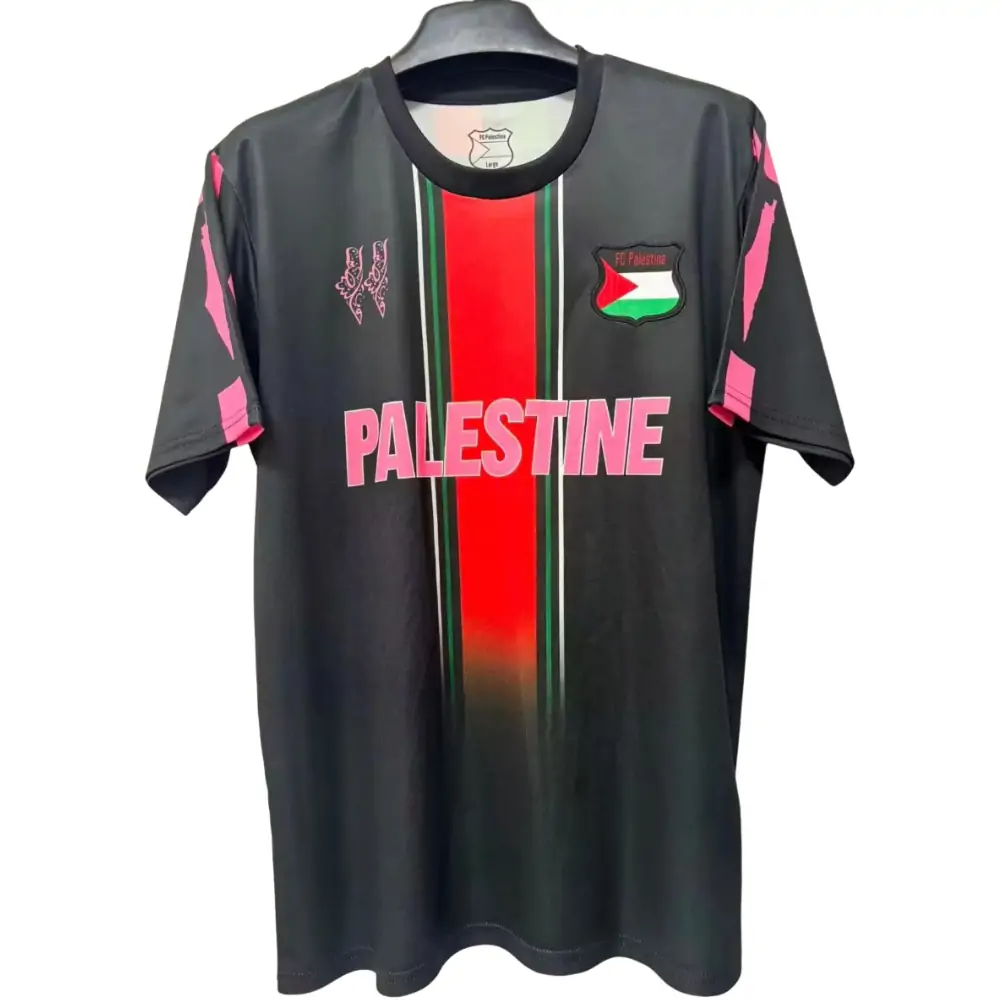 2025/26 Palestinians English version blue jersey - Fans Edition