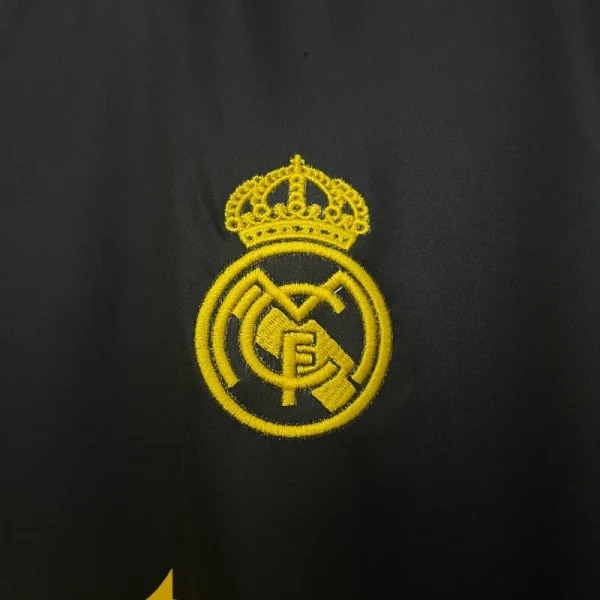 2024/2025 Real Madrid Special Glod Dragon Black Football Shirt 1:1 Thai Quality