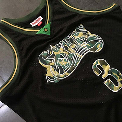 Allen Iverson Philadelphia 76ers 3 Black MN