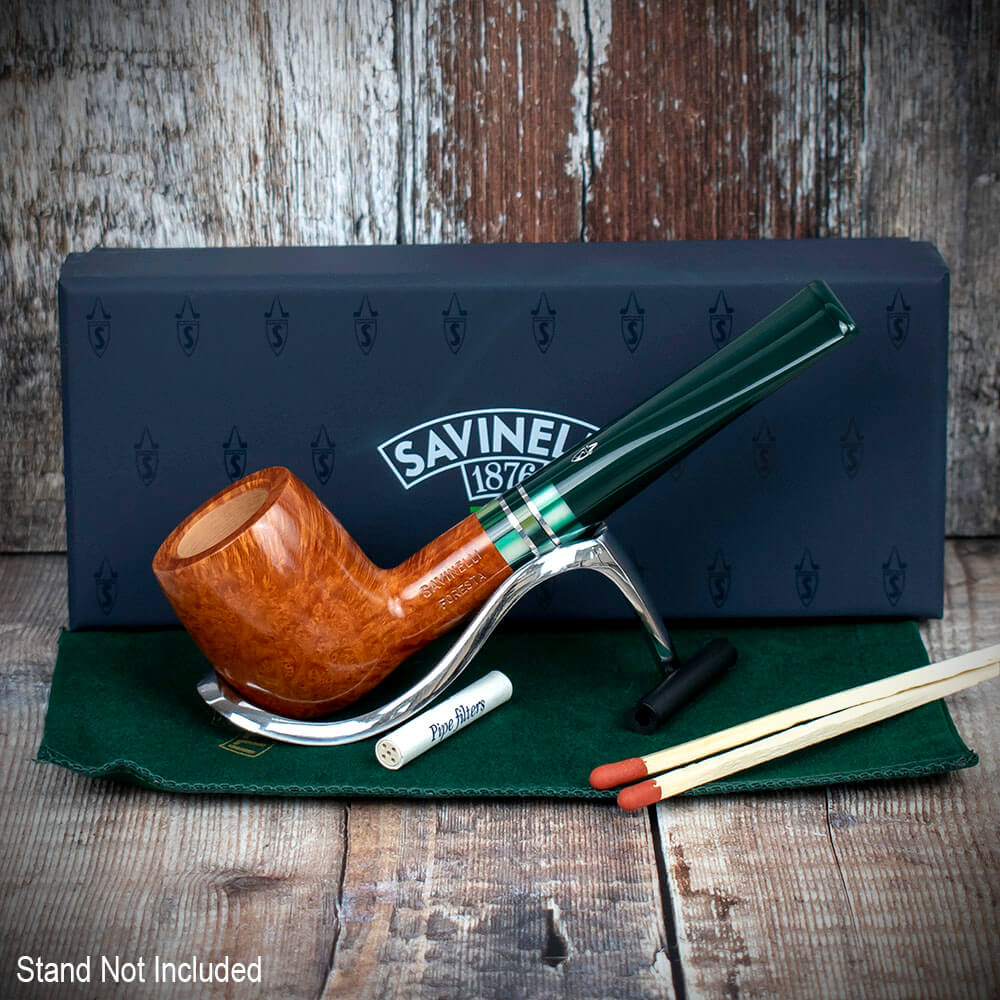 Savinelli Foresta Smooth Natural 106 - 6mm Briar Pipe