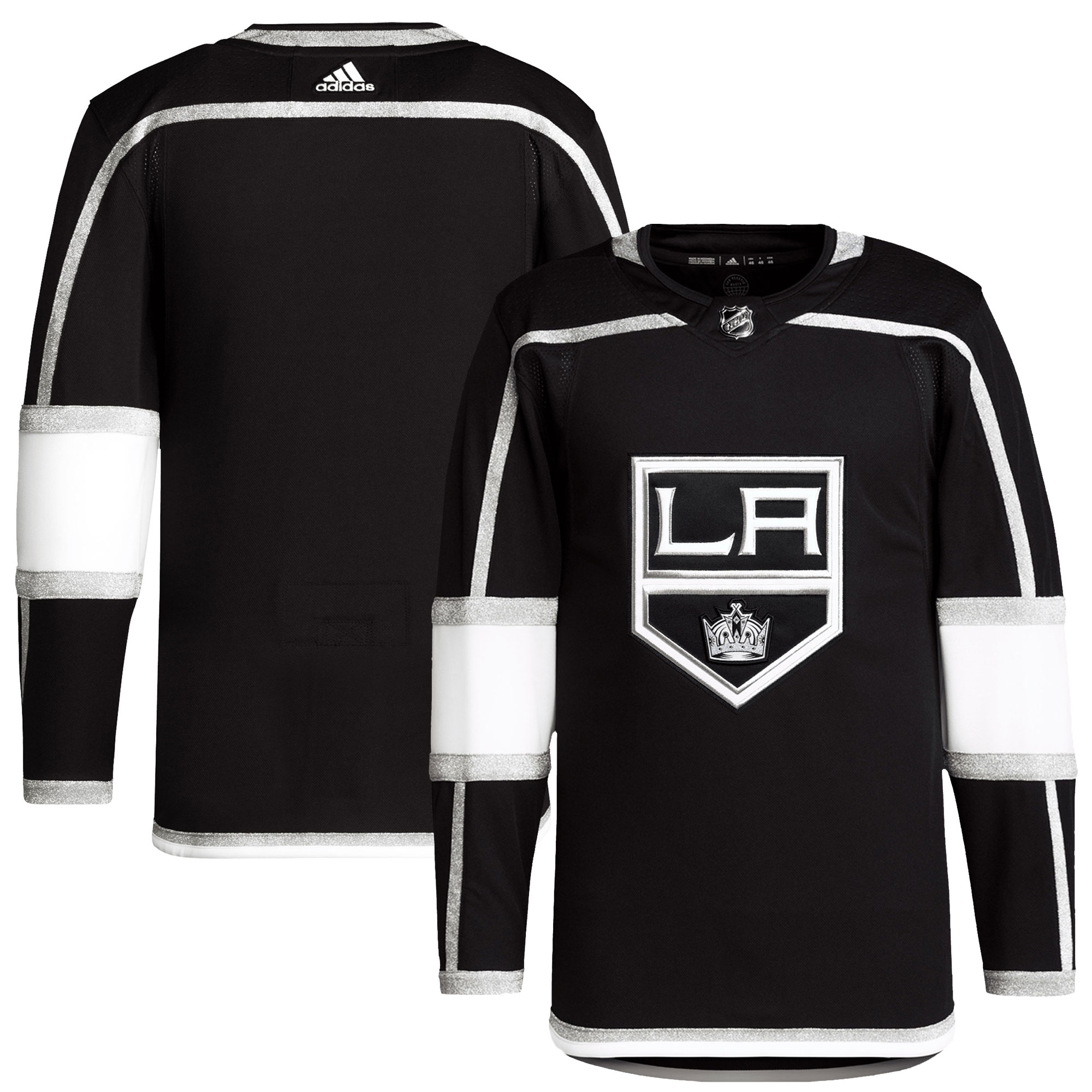 Los Angeles Kings  Men’s Home Primegreen  Blank Jersey – Black