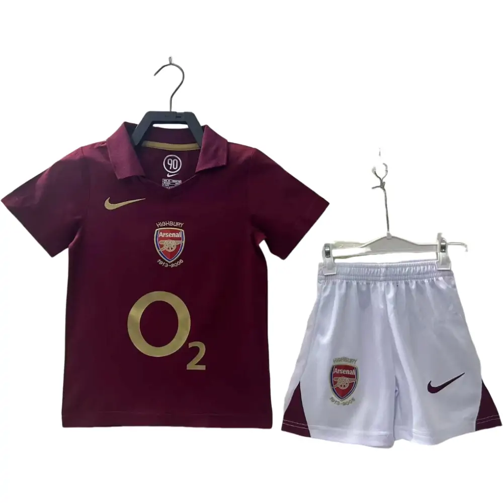 2005/06 Arsenal Home Retro - Kids Kit