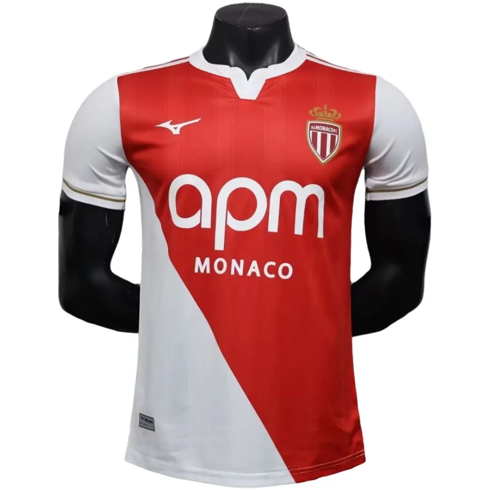 2025-26 Monaco Home Jersey - Player Version