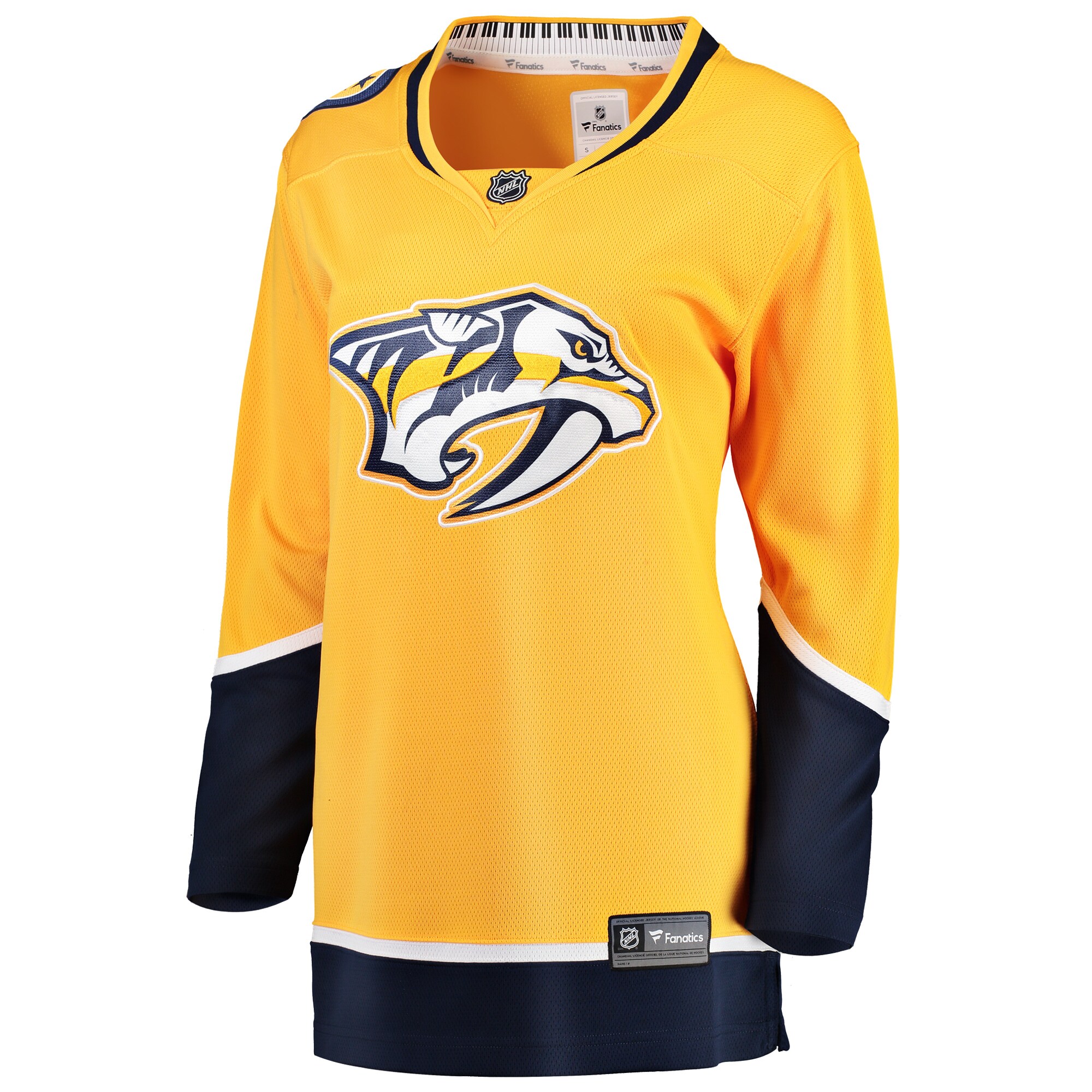 Nashville Predators Fanatics Women’s Breakaway Home Jersey – Yellow