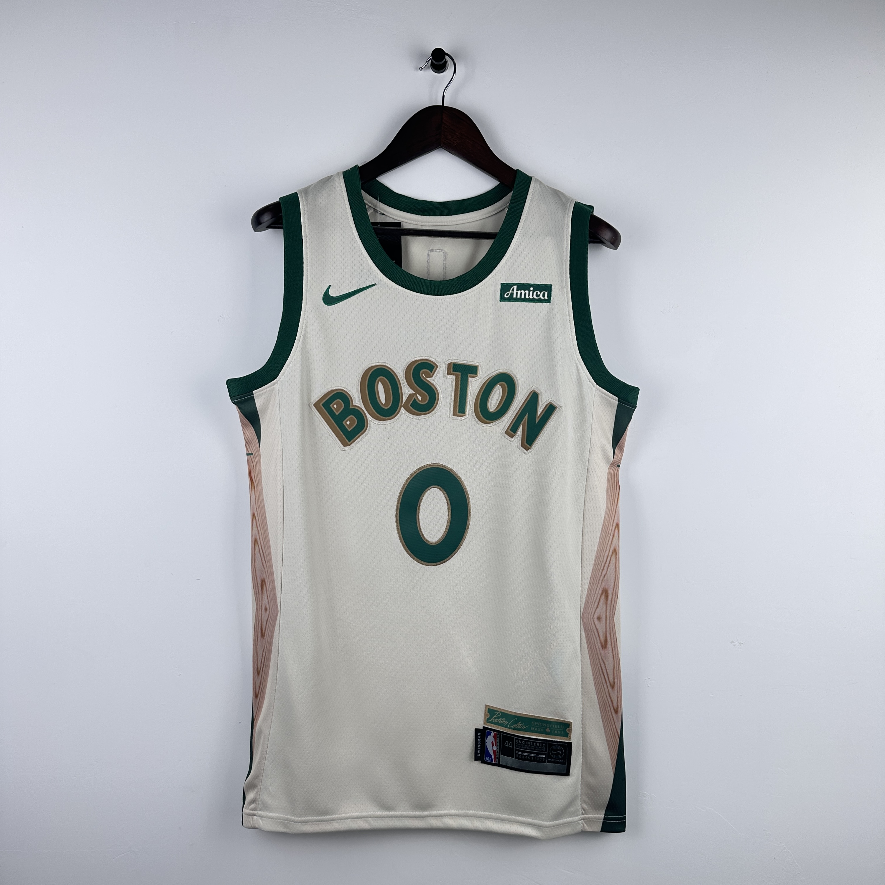 Embroidery 24th season Celtics City Edition No. 0 Tatum