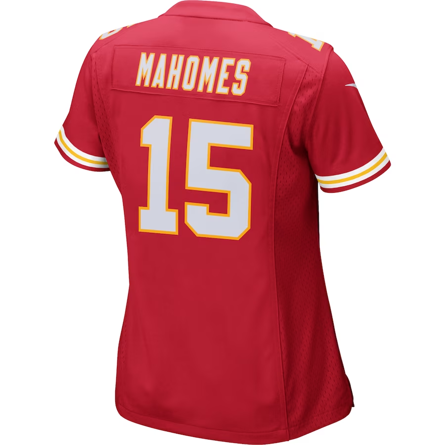Women's Patrick Mahomes Red Kansas City Chiefs Game Jersey