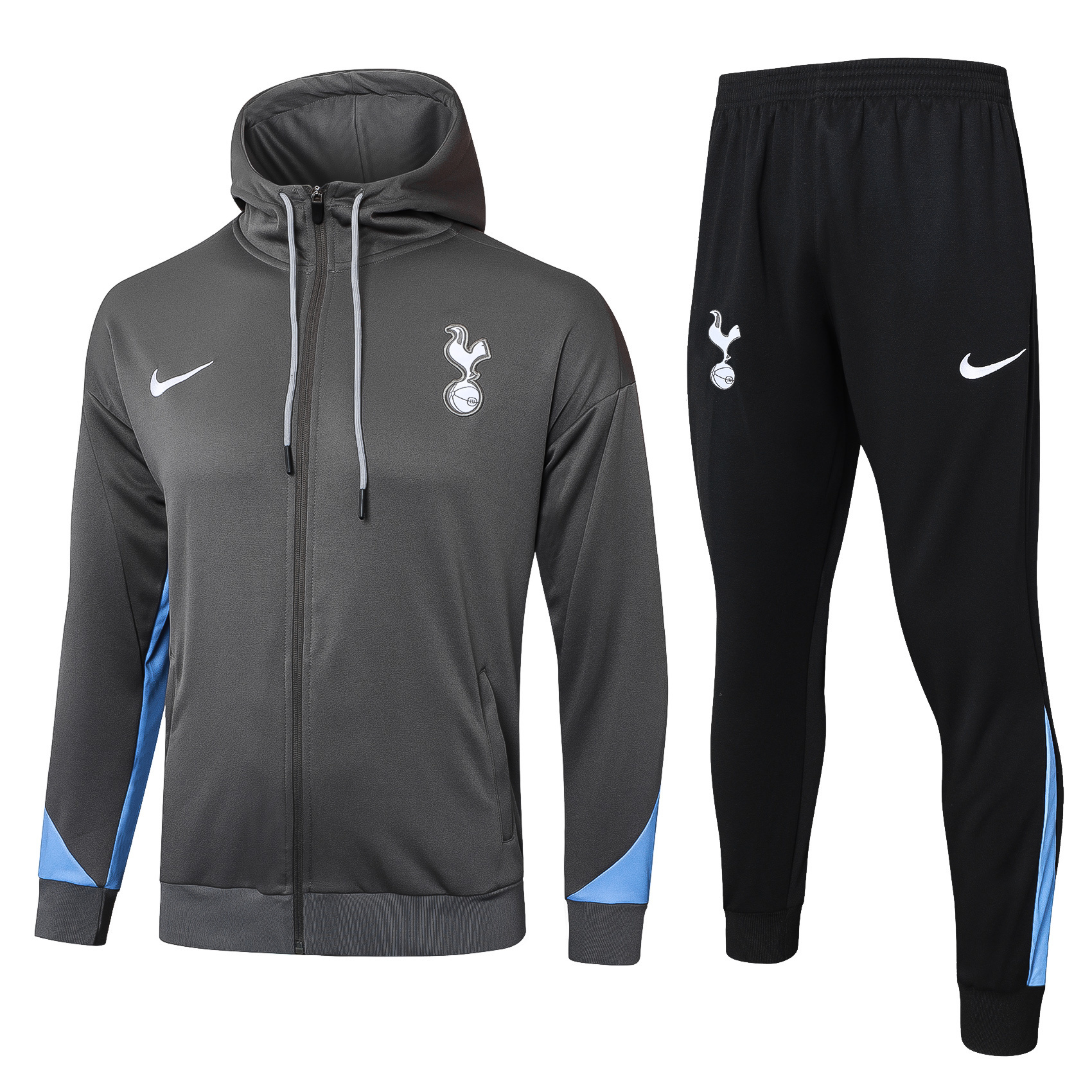 2024-25 Tottenham Hotspur Winter Hooded Long-Sleeved Thick Jersey - Adult Set