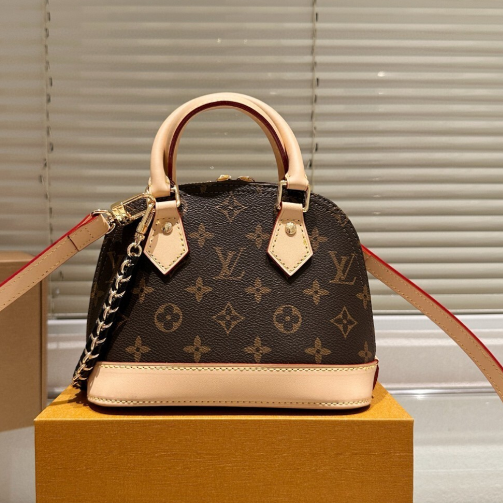 Louis Vuitton Alma Monogram BB Brown 9.8 Inches M14339