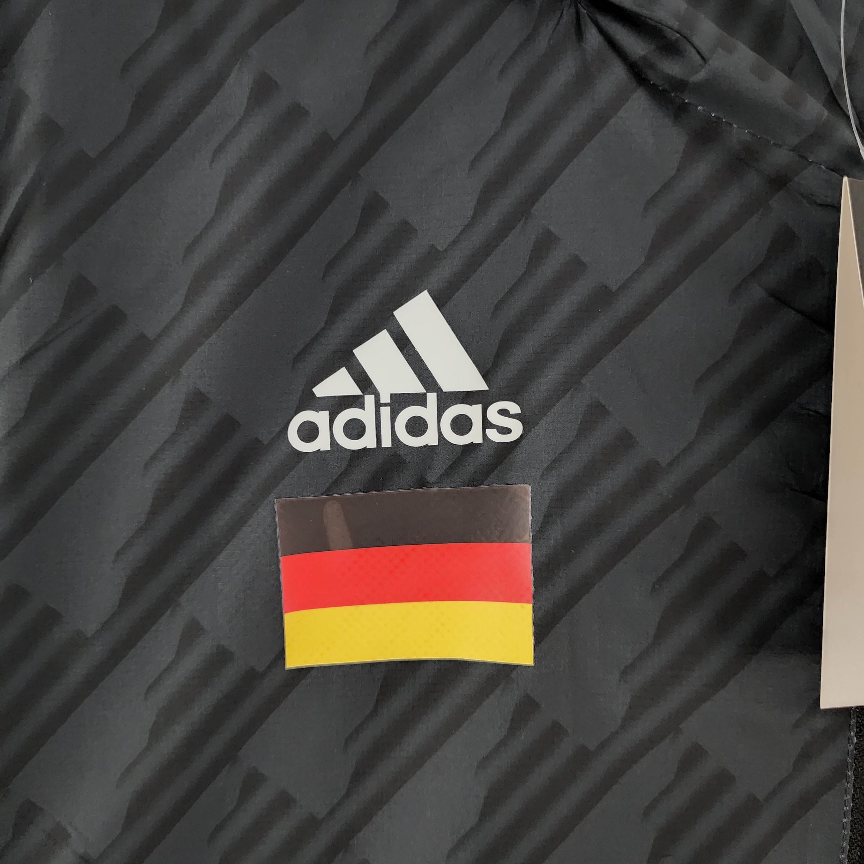 2022 Germany Windbreaker Black Red And White Edge