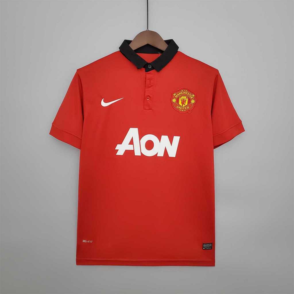 Retro Manchester United 13-14 Home Stadium Jersey