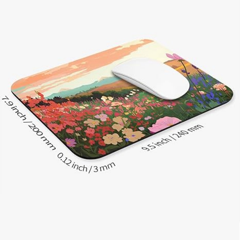 PADARTISAN Square Mouse Pad, Personalized Premium-Textured Custom Mouse Mat Design