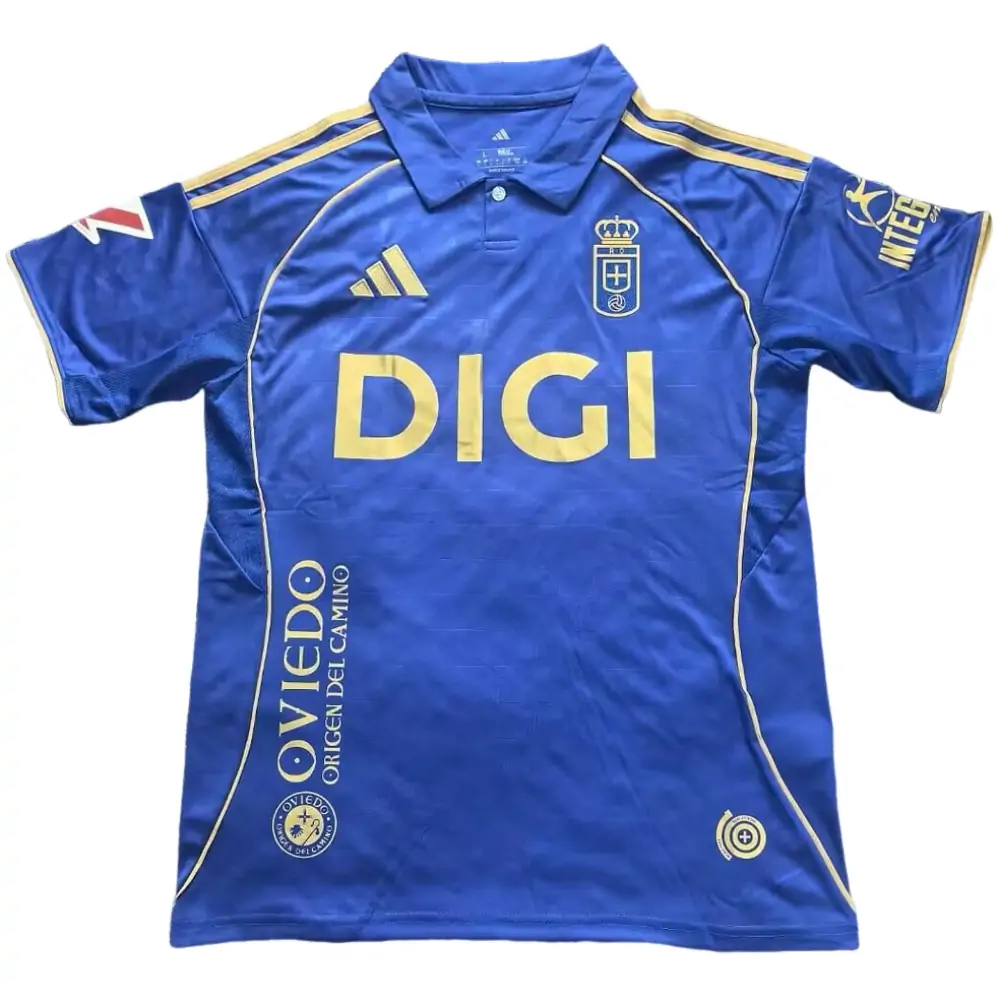 2025-26 Oviedo Home Jersey - Fan Edition