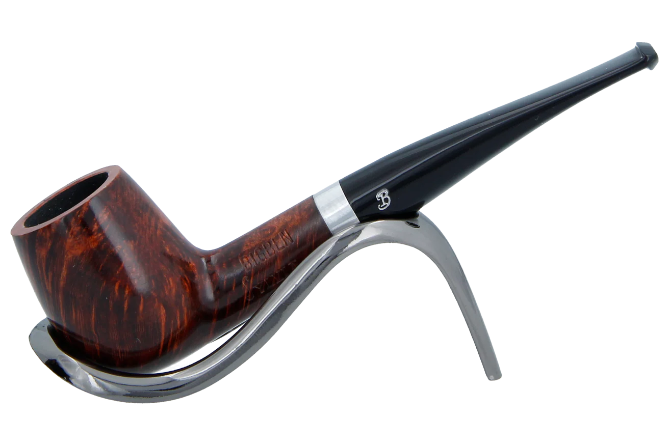 Big Ben Sylvia Tan Polish Briar Smoking Pipe -  Shape 808