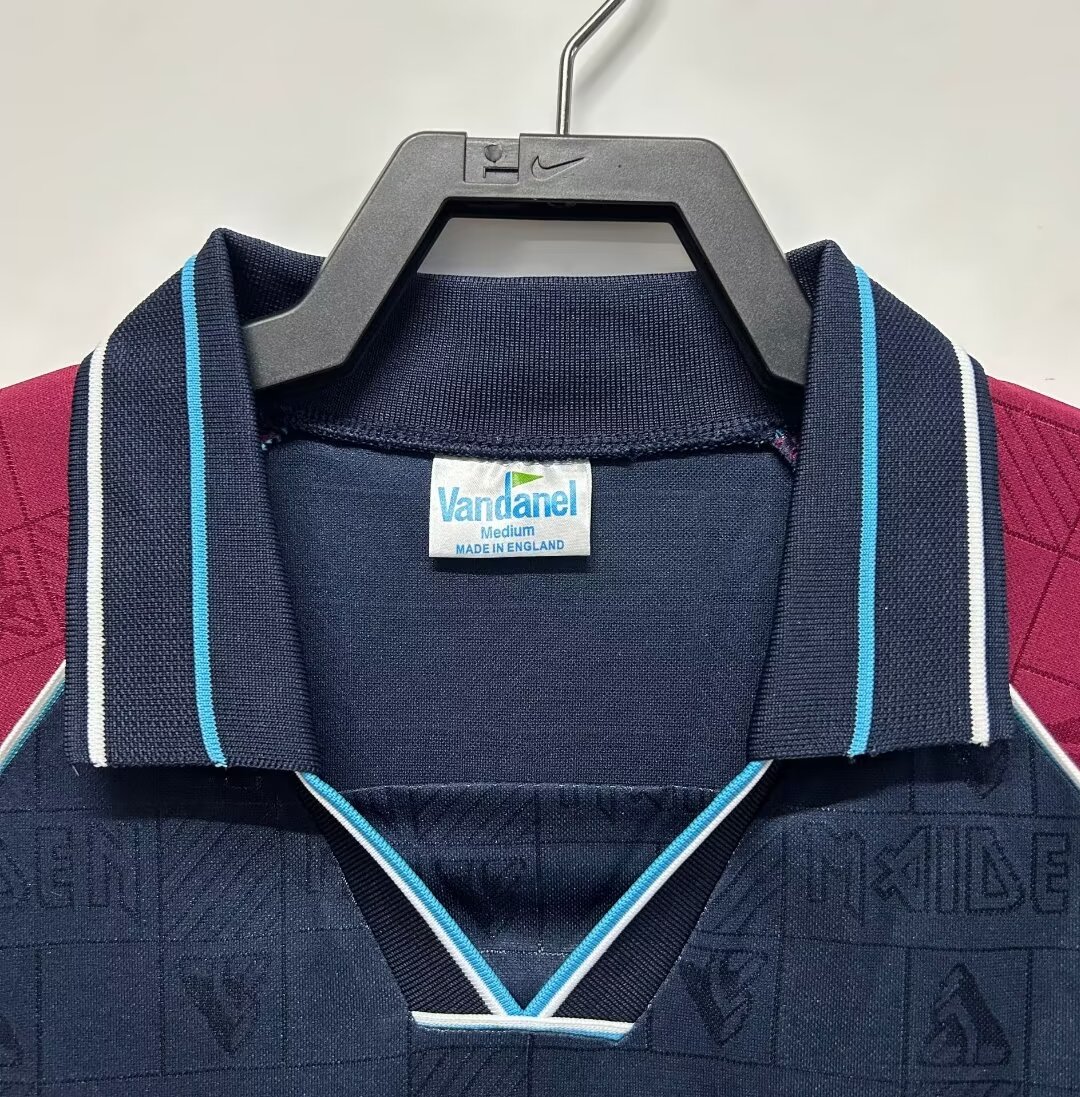 1999 West Ham United Home Retro Shirt - Fans Edition