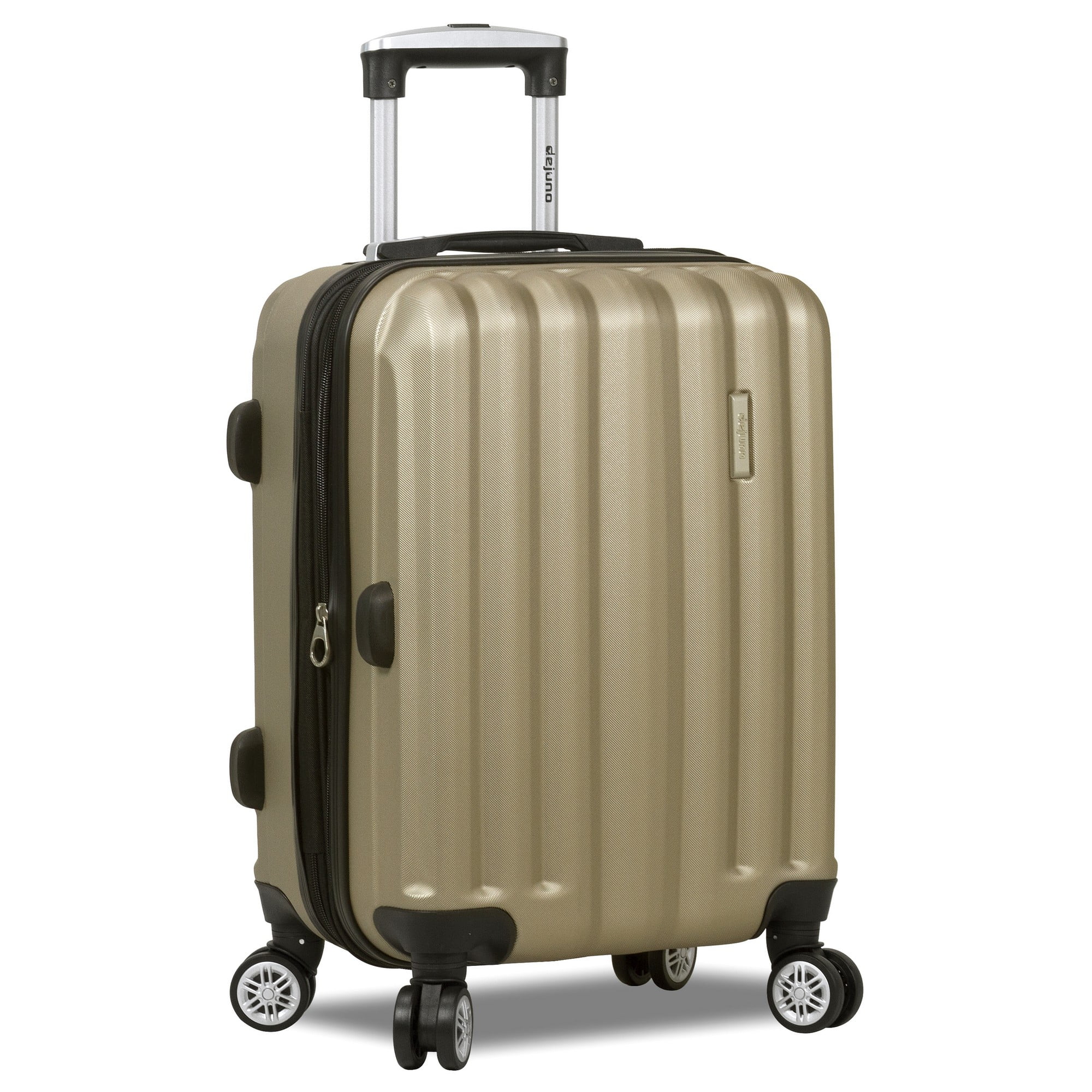 Dejuno Camden Hardside 3-Piece Expandable Spinner Luggage Set - Silver (20