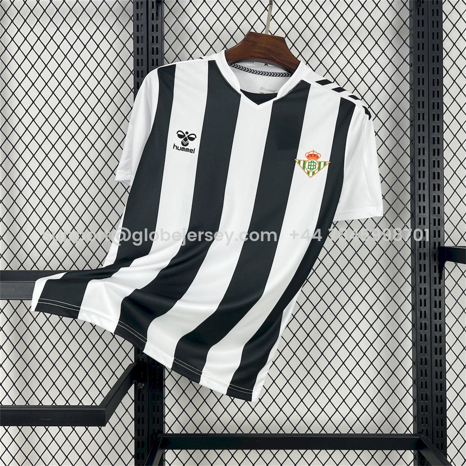 Real Betis 25-26 Black and White Stripes Special Edition Jersey - Fans Version