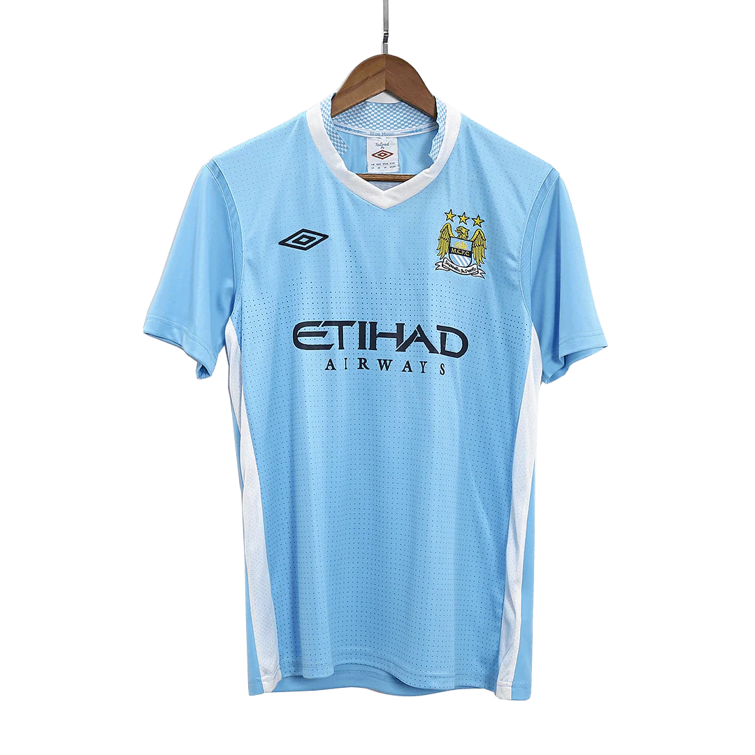 Retro 2011/12 Manchester City Home Soccer Jersey