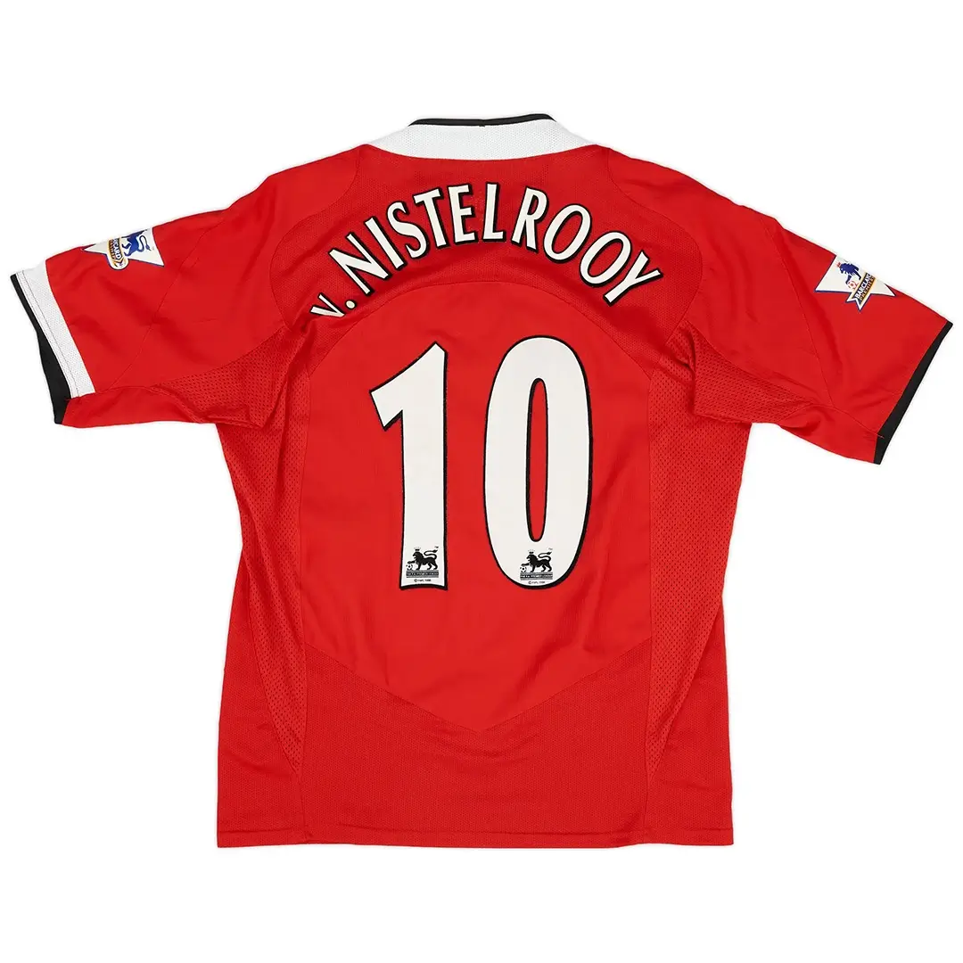 v.Nistelrooy #10 Manchester United 2004/06 Home Retro Jersey