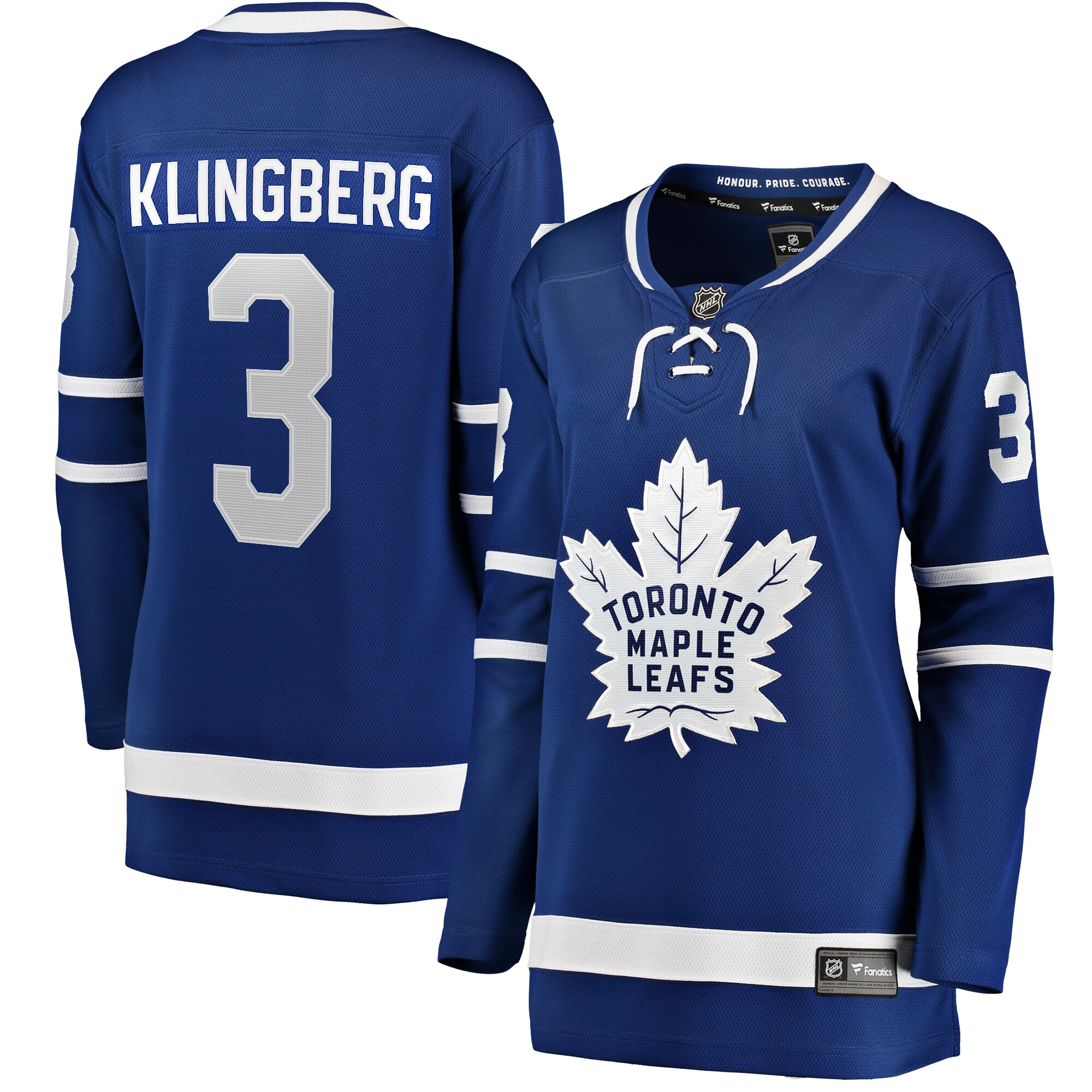 John Klingberg Toronto Maple Leafs Fanatics Women’s Home Breakaway   Jersey – Blue