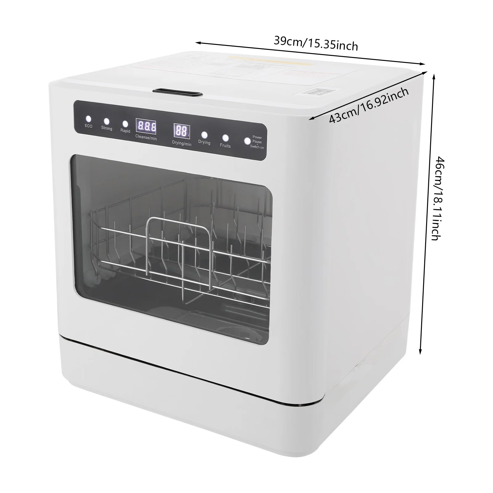 Portable Mini Dishwasher, Countertop Dishwasher, Household Mini Dishwasher