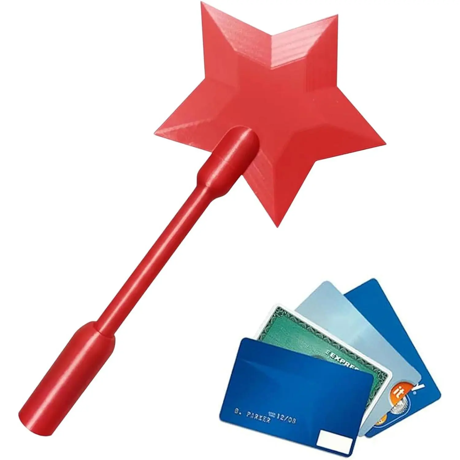 Star Magic Wands Contactless Payment Card Holder | 3D Printed Wand Tap To Pay