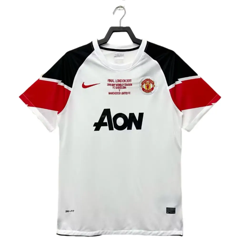 2010/2011 Manchester United Champions League away retro jersey