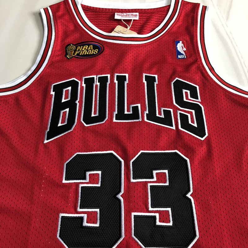 Chicago Bulls Pippen 33 Red MN