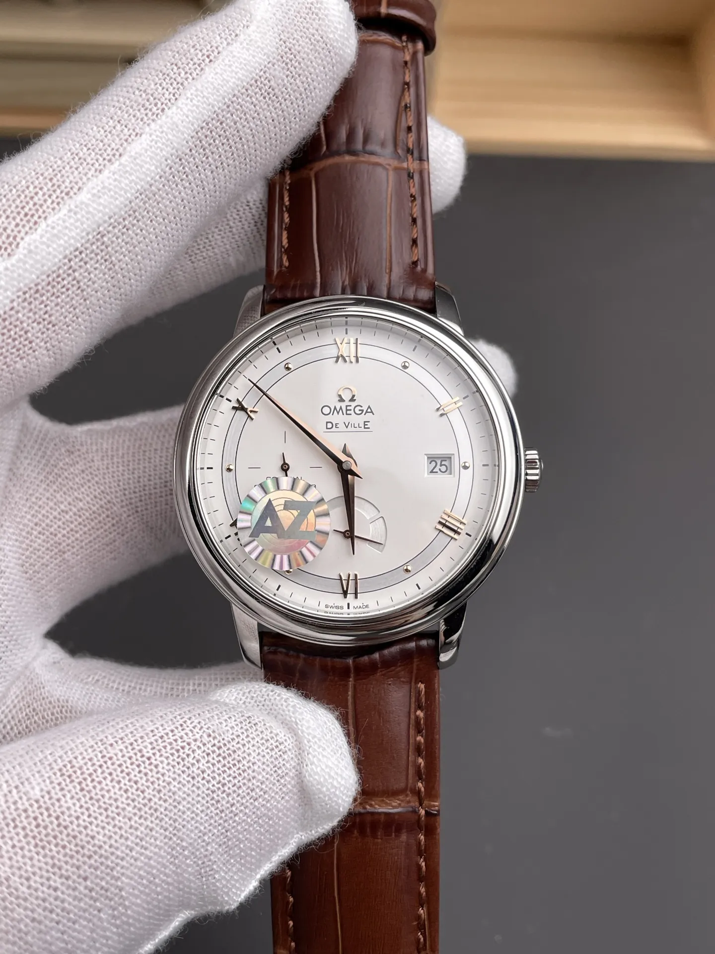 Omega De Ville White Dial 39.5mm