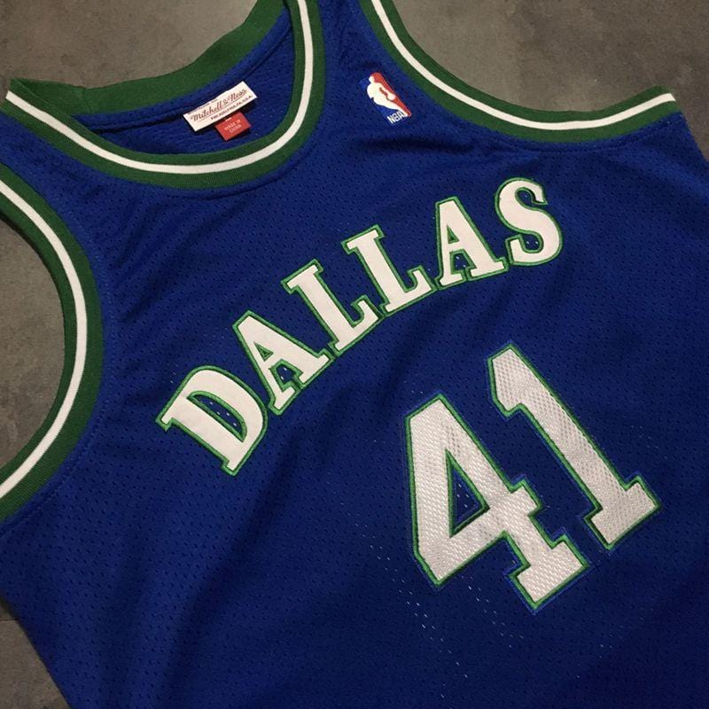Dirk Nowitzki Dallas Mavericks Throwback Jersey