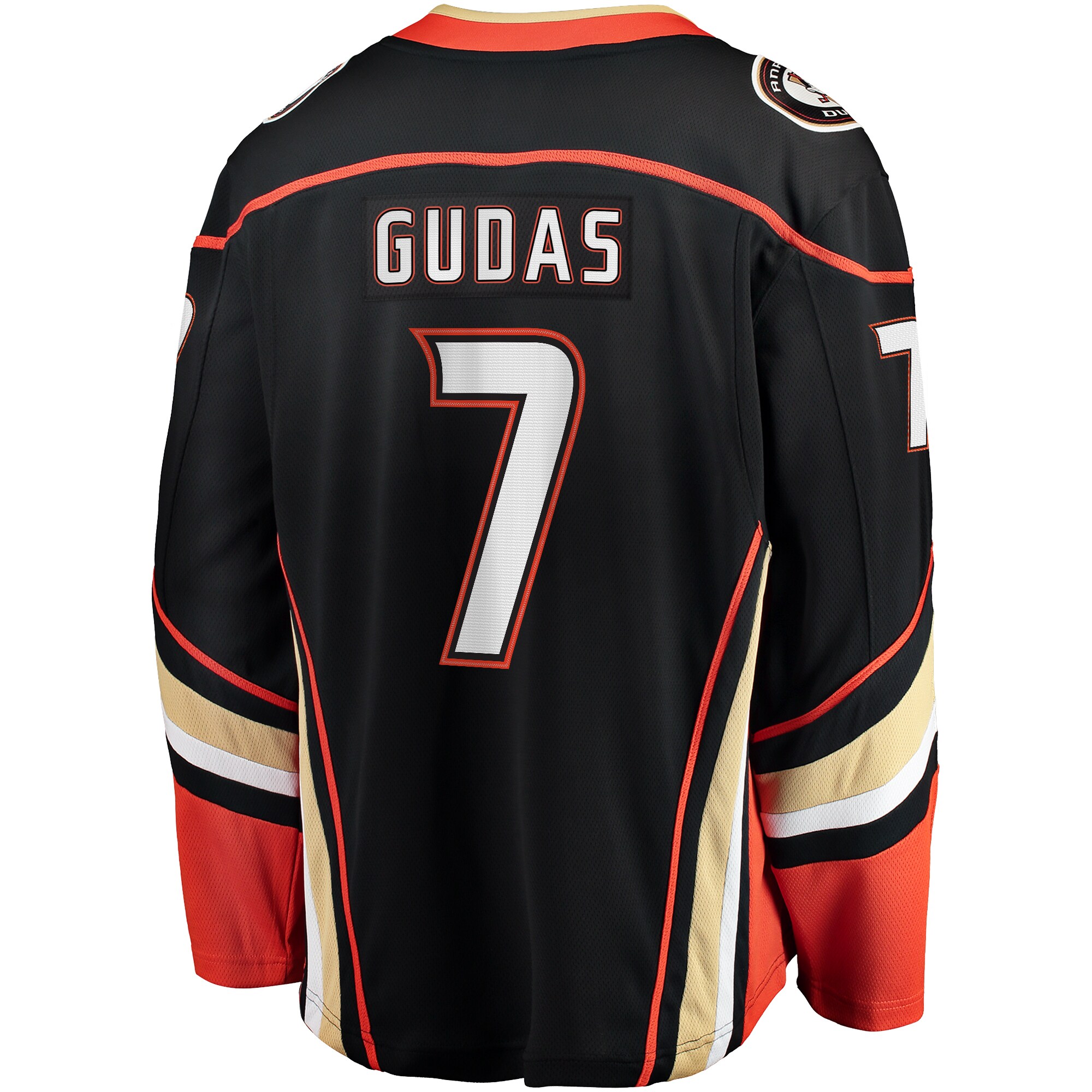 Radko Gudas Anaheim Ducks Fanatics Home Breakaway Jersey – Black